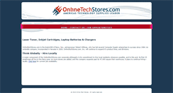 Desktop Screenshot of onlinetechstores.com